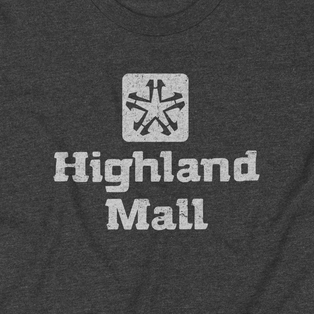 Highland Mall Austin T-Shirt Graphic Dark Gray