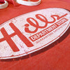 Hills Department Store Hoodie Detail Left Red