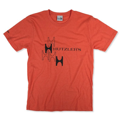 Hutzler's Vintage Baltimore T-Shirt Front Orange