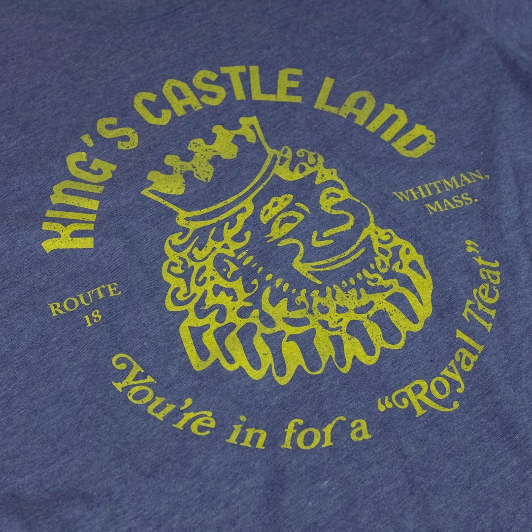 King's Castle Land Boston T-Shirt Detail Purple