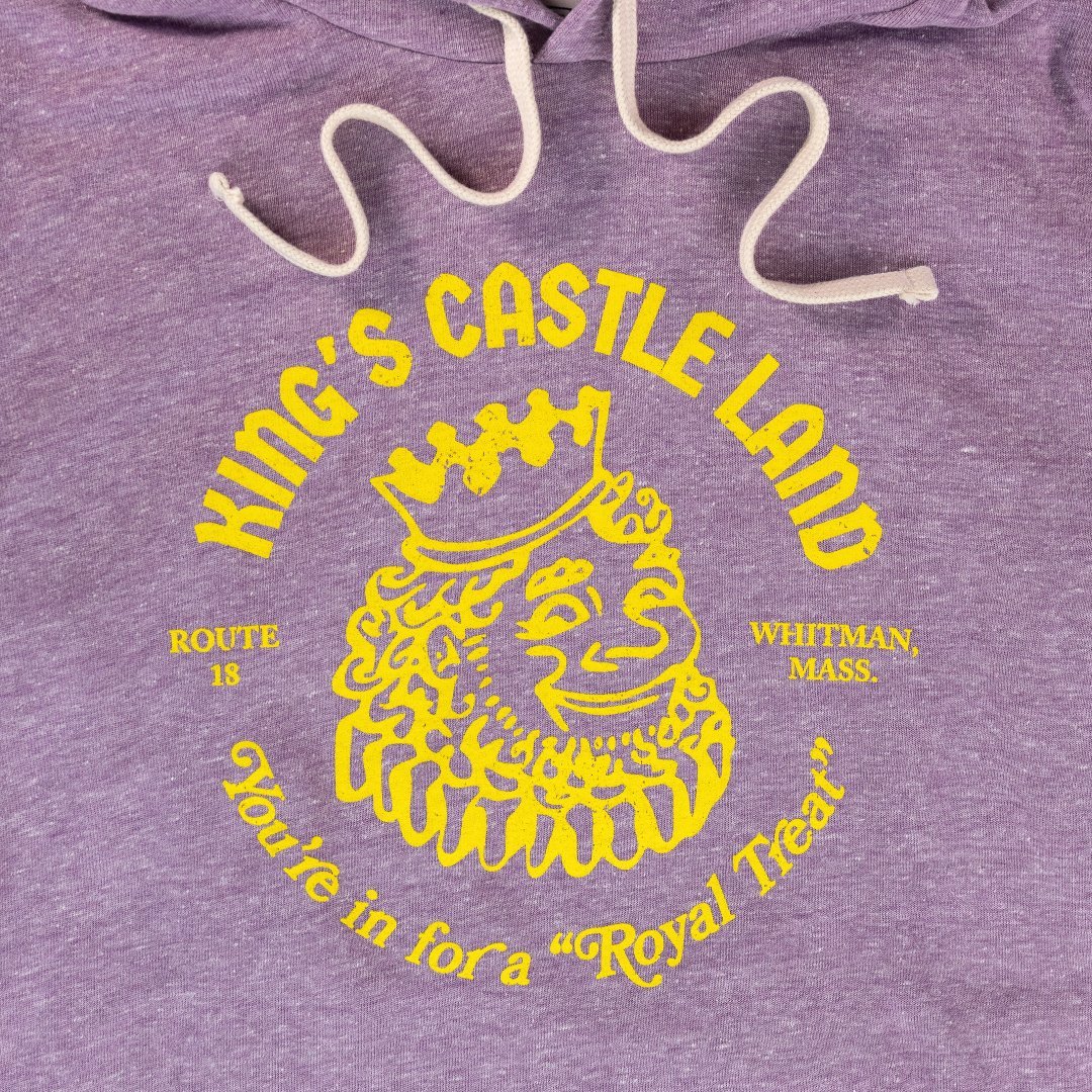 King's Castle Land Massachusetts Hoodie Graphic Purple