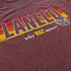 Laneco Supermarket T-Shirt Detail Burgundy