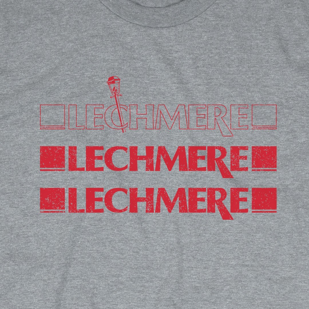 Lechmere T-Shirt Graphic Light Gray