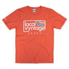 Local Vyntage Texas Logo T-Shirt Front Orange