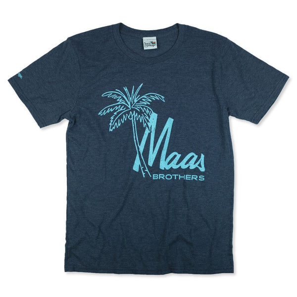 Maas Brothers T-Shirt Front Dark Blue