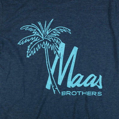 Maas Brothers T-Shirt Graphic Dark Blue