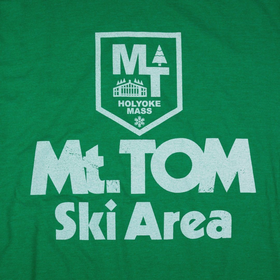 Mt. Tom Massachusetts T-Shirt Graphic Green
