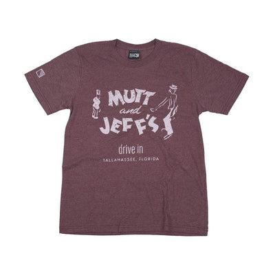 Mutt And Jeff's Tallahassee T-Shirt Burgundy