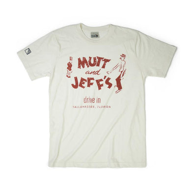 Mutt And Jeff's Tallahassee T-Shirt Front Off-White