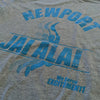 Newport Jai Alai Rhode Island T-Shirt Detail Gray
