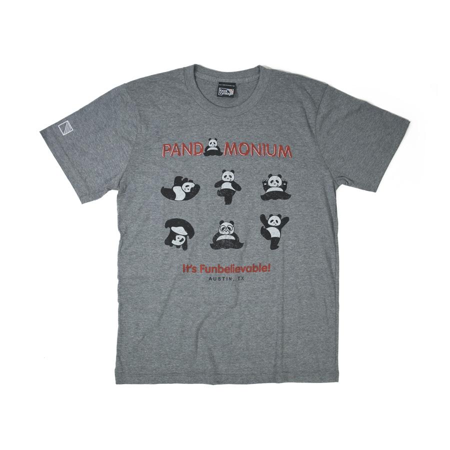 Pandamonium Austin T-shirt Gray