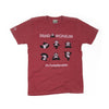 Pandamonium Austin T-shirt Front Red