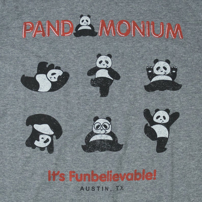 Pandamonium Austin T-shirt Graphic Gray