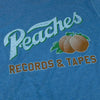 Peaches Records & Tapes T-Shirt Detail Royal Blue