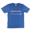 People's Drug T-Shirt Front Bright Blue