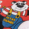 Peter Panda Child World Hoodie Detail Right Red