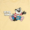 Peter Panda Child World T-Shirt Graphic Faded Yellow
