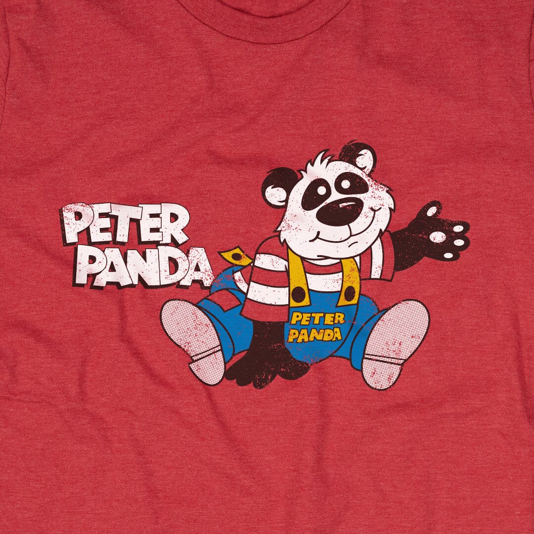 Peter Panda Child World T-Shirt Graphic Red