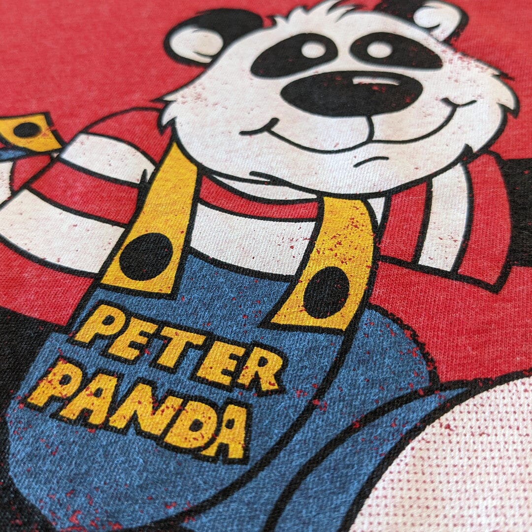 Peter Panda Child World T-Shirt Peter Red