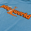 Playworld T-Shirt Detail Light Blue