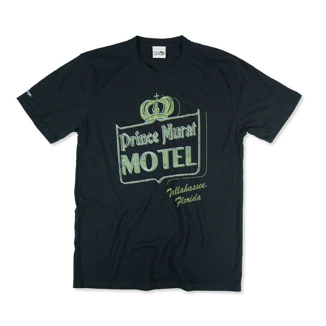 Prince Murat Motel Tallahassee T-Shirt Front Black