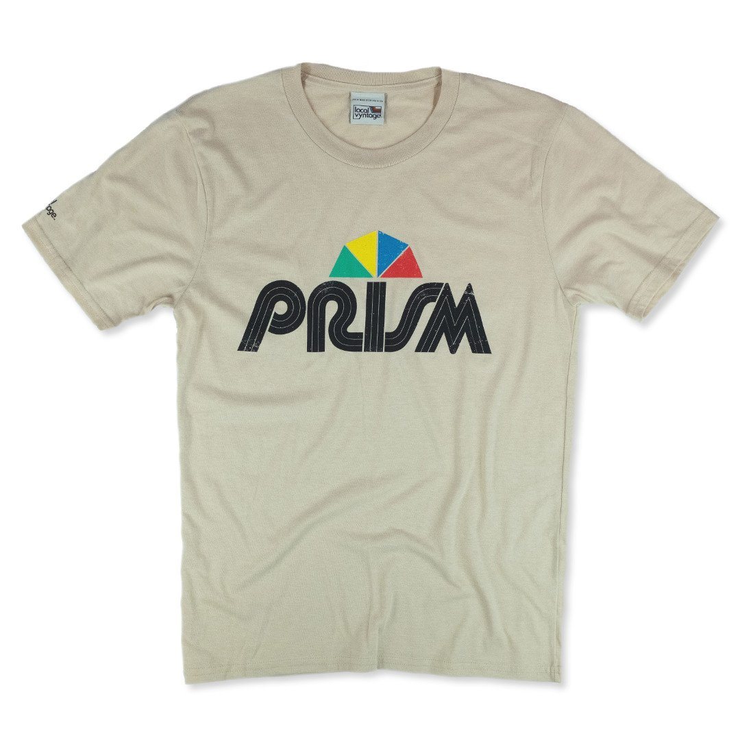 Prism T-Shirt Front Beige