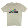 Prism T-Shirt Front Beige