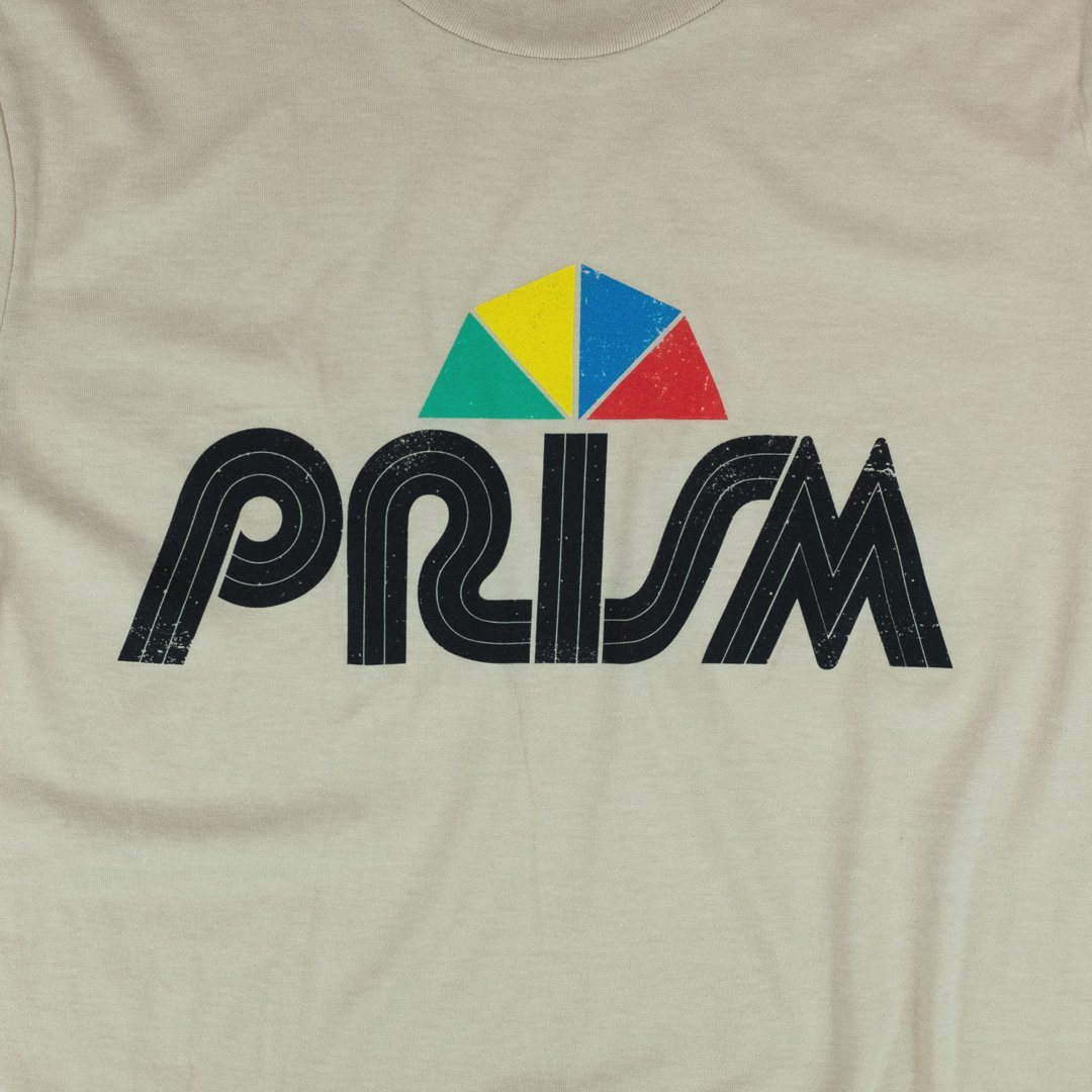 Prism T-Shirt Graphic Beige