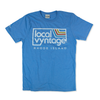 Local Vyntage Rhode Island T-Shirt Front Light Blue