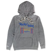Rocky Point Rhode Island Hoodie Front Gray