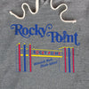 Rocky Point Rhode Island Hoodie Graphic Gray