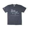 Silver Slipper Tallahassee T-Shirt Front Dark Blue