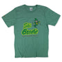 Ski Brodie T-Shirt Front Faded Green