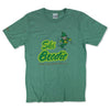 Ski Brodie T-Shirt Front Faded Green