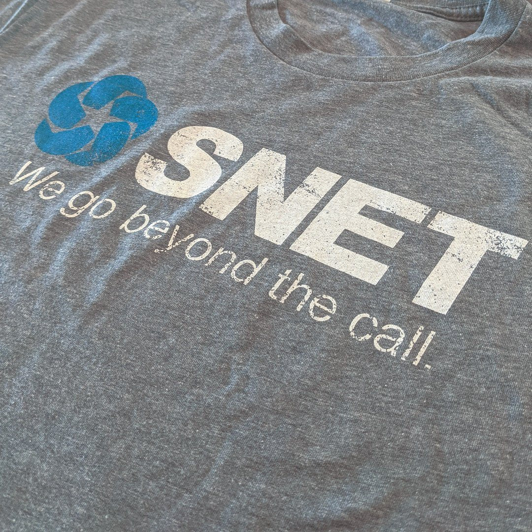SNET Connecticut T-Shirt Detail Gray