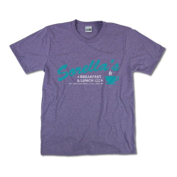 Sorella's Jamaica Plain T-Shirt Front Purple