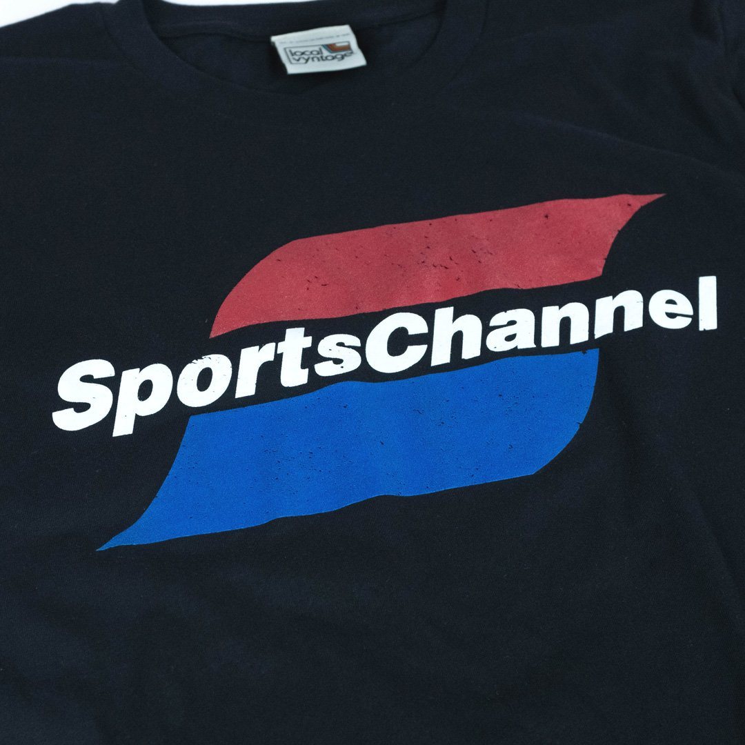 SportsChannel T-Shirt Detail Black