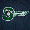 Springfield Indians T-Shirt Graphic Dark Blue