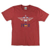 St Pete Pier Tampa T-Shirt Front Red