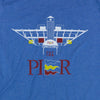 St Pete Pier Tampa T-Shirt Graphic Bright Blue