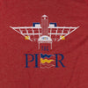 St Pete Pier Tampa T-Shirt Graphic Red
