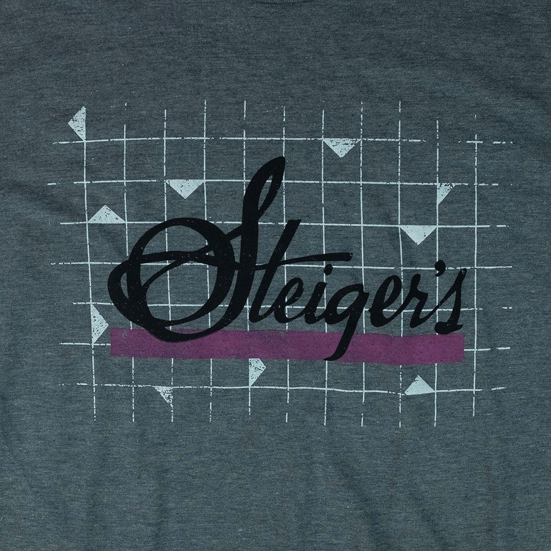 Steiger's 80s T-Shirt Graphic Gray