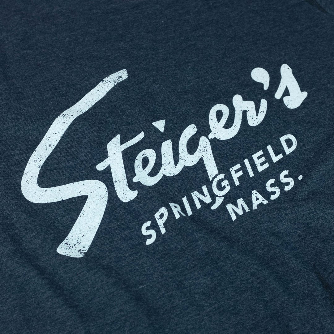 Steiger's Vintage T-Shirt Detail Dark Blue