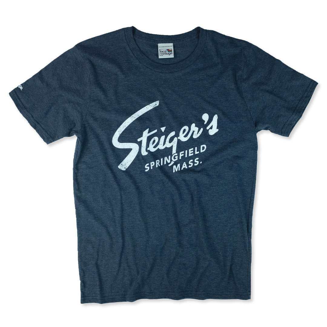 Steiger's Vintage T-Shirt Front Dark Blue