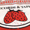 Strawberries Records And Tapes Hoodie Strawberries Red