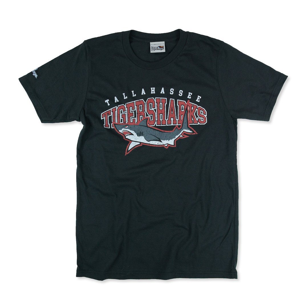 Tallahassee Tiger Sharks T-Shirt Front Black