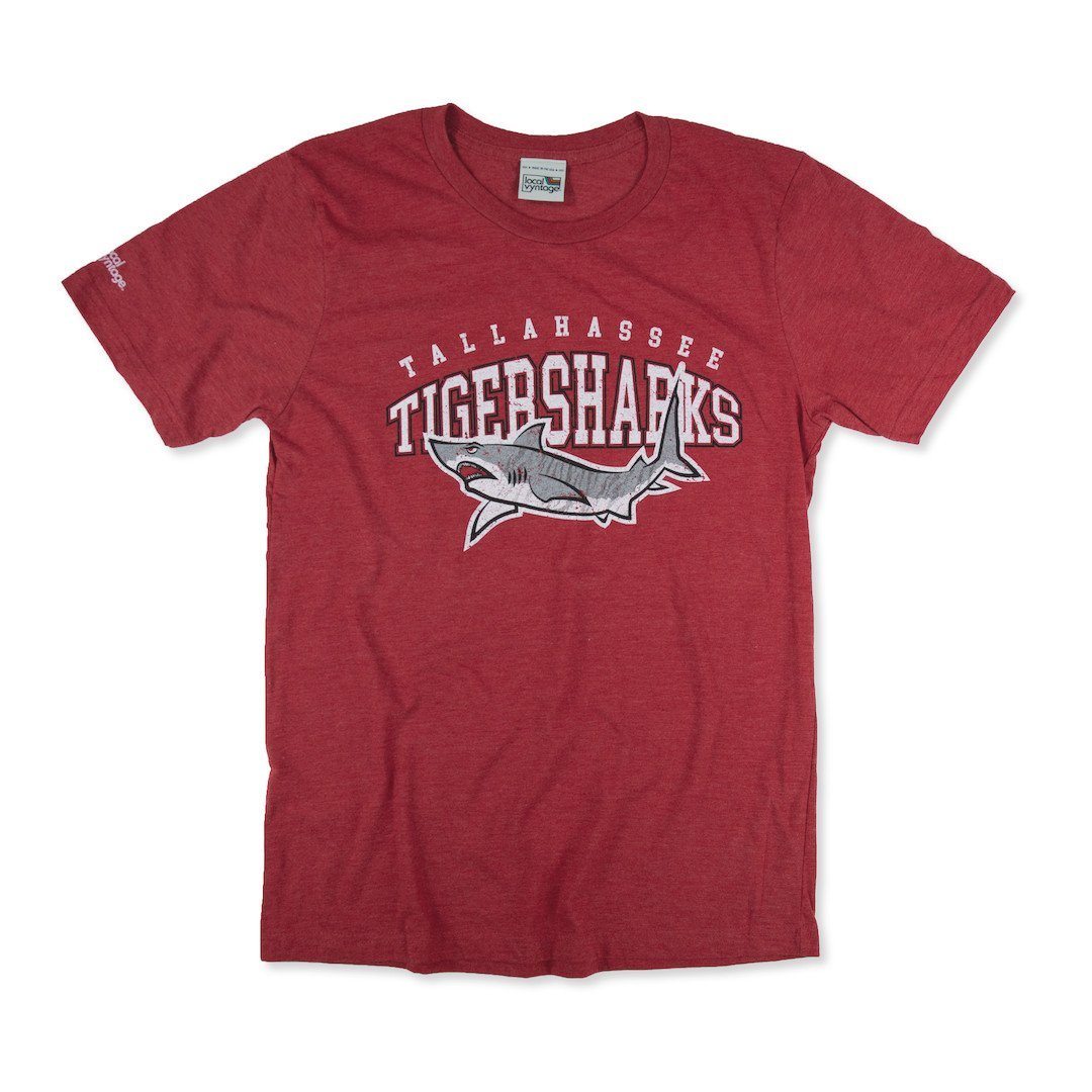Tallahassee Tiger Sharks T-Shirt Front Red