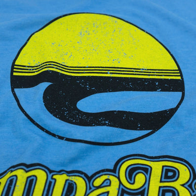 Tampa Bay Center T-Shirt Detail Light Blue