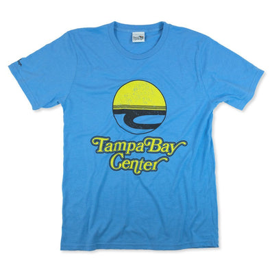 Tampa Bay Center T-Shirt Front Light Blue