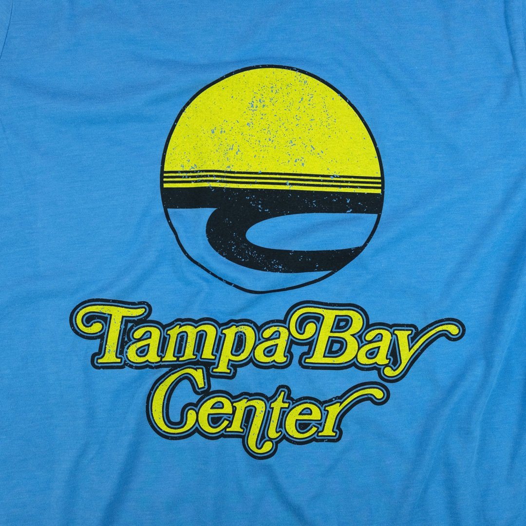 Tampa Bay Center T-Shirt Graphic Light Blue